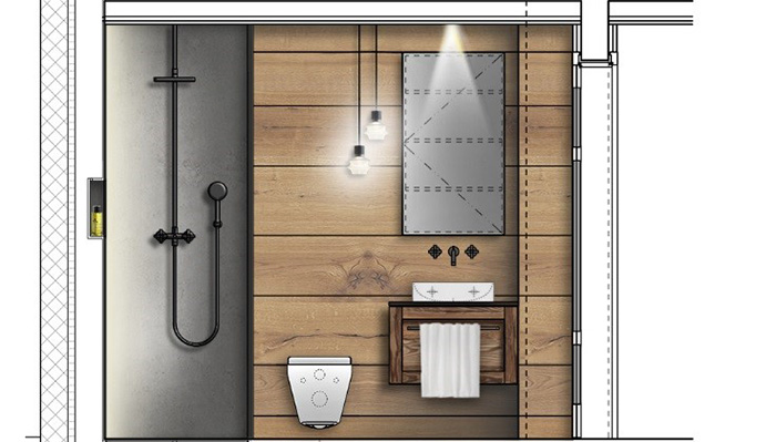 Entwurf Architekt Privat Chalet Zermatt Zimmer Suiten Exklusive Luxus Chaleteinrichtung Hoteleinrichtung Hoteleinrichter Hotelausstatter diesigner konzept David Weigel 5
